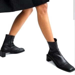 Zara Black Ankle Boots